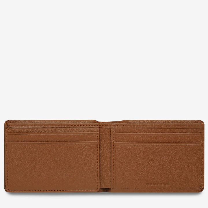 Status Anxiety MENS JONAH WALLET CAMEL LEATHER, MENS WALLETS, STATUS ANXIETY, Elwood 101