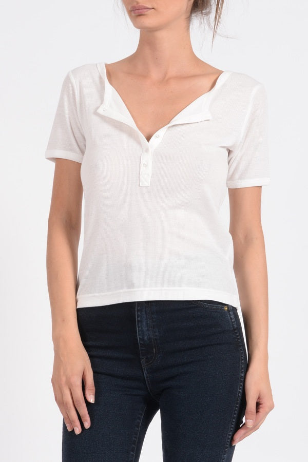 Rollas WOMENS GRANDPA MILLER TEE WHITE, WOMENS TEES & TANKS, ROLLAS, Elwood 101