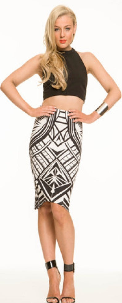 Runaway The Label WOMENS BEDROCK CROP TOP, WOMENS TOPS & SHIRTS, RUNAWAY, Elwood 101