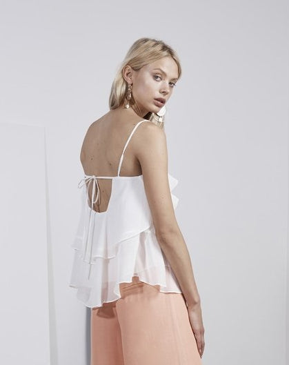 Finders Keepers The Label WOMENS MATEO TOP - CLOUD, WOMENS TOPS & SHIRTS, FINDERS KEEPERS, Elwood 101