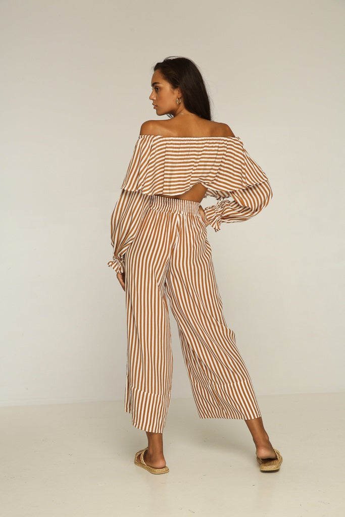 Rue Stiic ANNI LACED PANT GOLD STRIPE, WOMENS PANTS, RUE STIIC, Elwood 101