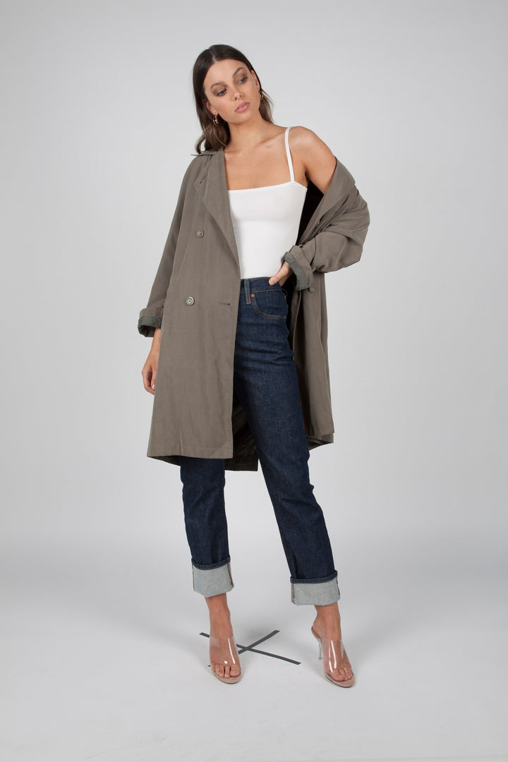 Bayse Brand SQUARE NECK BODYSUIT WHITE, WOMENS BODYSUITS, BAYSE BRAND, Elwood 101