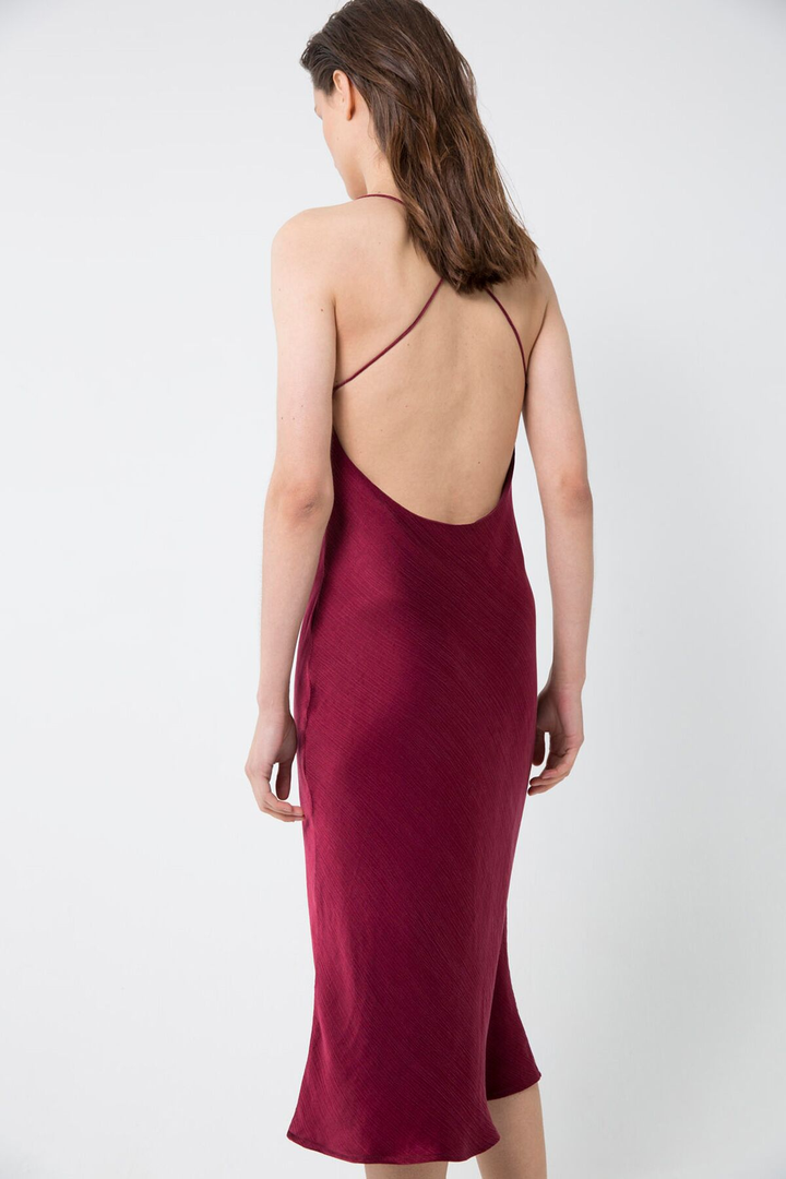 Third Form WATERFALL BIAS SLIP DRESS RUBY, WOMENS DRESSES, THIRD FORM, Elwood 101