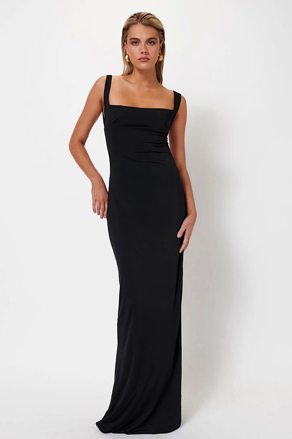 EFFIE KATS Womens Helena Gown - Black, WOMENS DRESSES, EFFIE KATS, Elwood 101