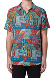 ROLLAS Mens Bon Copacabana Short Sleeve Shirt - Multi, MENS SHIRTS, ROLLAS, Elwood 101