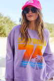 HAMMILL & Co Womens 76 California Sweat - Pastel Lavender, WOMENS KNITS & SWEATERS, CAT HAMMILL, Elwood 101