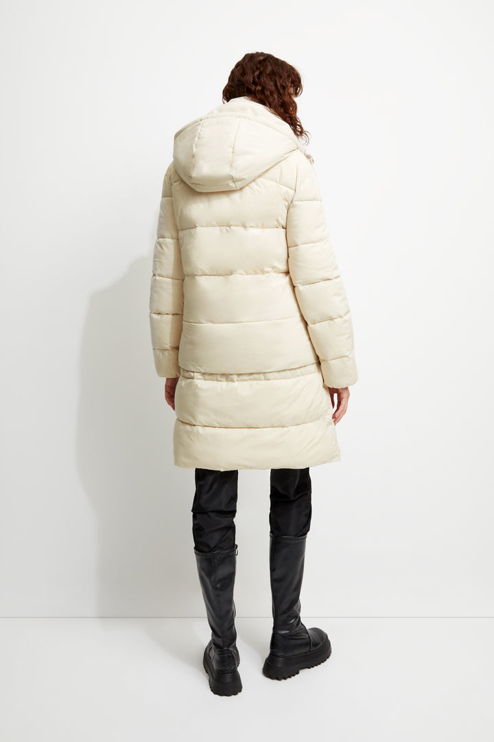 UNREAL FUR Womens Enigma Coat Sand, WOMENS COATS & JACKETS, UNREAL FUR, Elwood 101