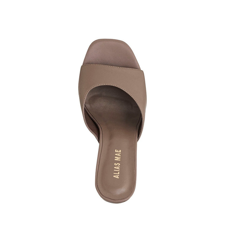 ALIAS MAE Womens Delphi Leather Heels Taupe Leather, WOMENS SHOES, ALIAS MAE, Elwood 101