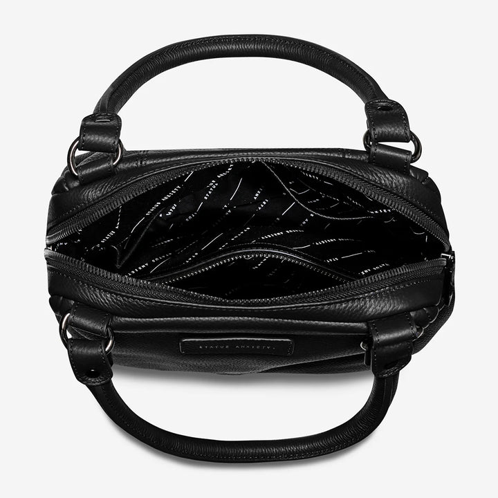 Status Anxiety WOMENS LAST MOUNTAINS LEATHER BAG BLACK, WOMENS BAGS & CLUTCHES, STATUS ANXIETY, Elwood 101