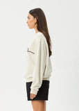 AFENDS Womens Tranquil Crew Neck Jumper - Moonbeam, WOMENS KNITS & SWEATERS, AFENDS, Elwood 101