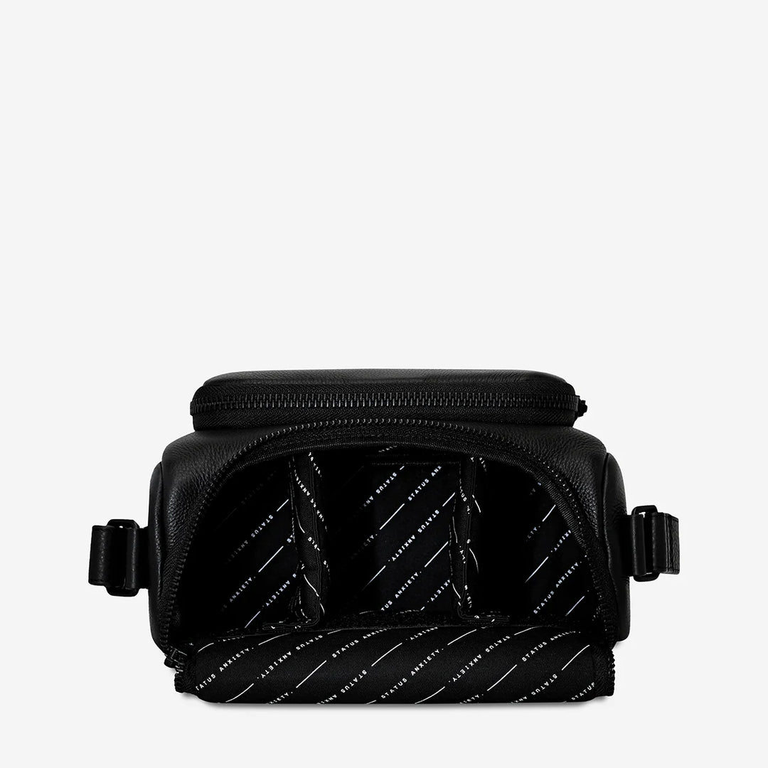 STATUS ANXIETY Loved You First Leather Camera Bag - Black, WOMENS BAGS & CLUTCHES, STATUS ANXIETY, Elwood 101