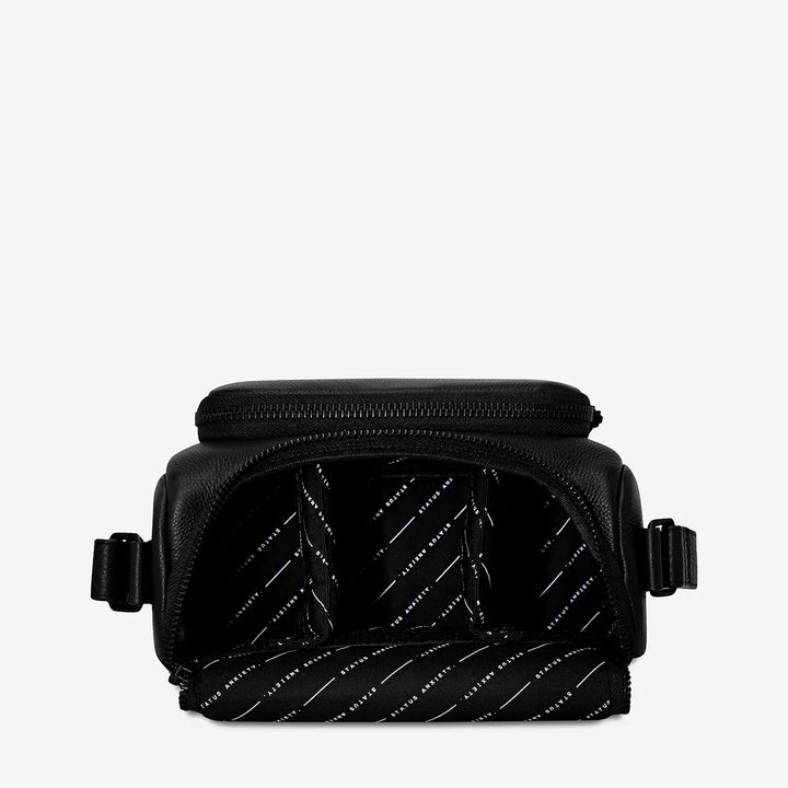 STATUS ANXIETY Loved You First Leather Camera Bag - Black, WOMENS BAGS & CLUTCHES, STATUS ANXIETY, Elwood 101