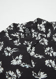 AFENDS Mens Hibiscus - Cuban Shirt - Black, MENS SHIRTS, AFENDS, Elwood 101