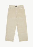 AFENDS Mens Pablo - Organic Corduroy Baggy Pants - Dark Ecru, MENS DENIM, AFENDS, Elwood 101