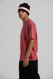 AFENDS MENS Transit - Recycled Retro Fit T-Shirt - Rose, MENS TEE SHIRTS, AFENDS, Elwood 101