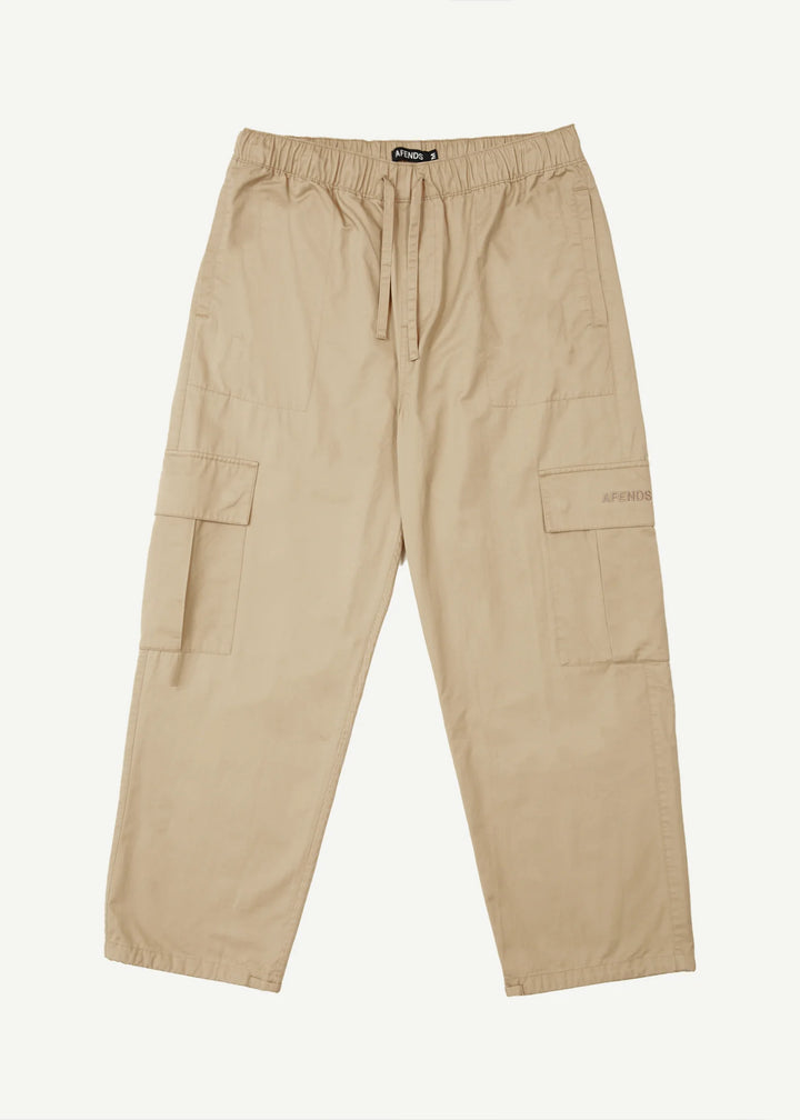 AFENDS Mens Atlas - Twill Cargo Pants - Taupe, MENS DENIM, AFENDS, Elwood 101