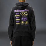 AFENDS Mens Beyond Life - Graphic Hoodie - Stone Black, MENS HOODIES, AFENDS, Elwood 101