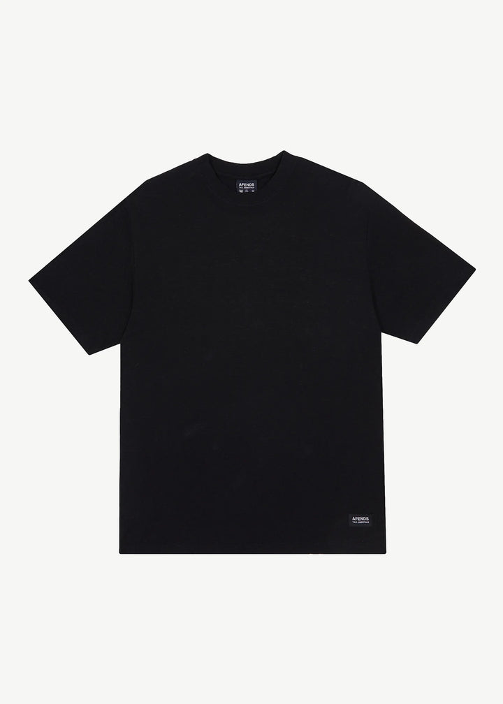 AFENDS Mens Classic Retro Tee in Black