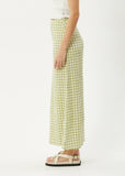 AFENDS Womens Darcy - Check Maxi Skirt - Lemongrass Check, WOMENS SKIRTS, AFENDS, Elwood 101