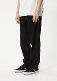 AFENDS Mens Ninety Two's - Organic Denim Relaxed Jeans - Washed Black, MENS DENIM, AFENDS, Elwood 101