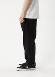 AFENDS Mens Ninety Two's - Organic Denim Relaxed Jeans - Washed Black, MENS DENIM, AFENDS, Elwood 101