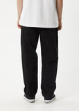 AFENDS Mens Ninety Two's - Organic Denim Relaxed Jeans - Washed Black, MENS DENIM, AFENDS, Elwood 101