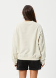 AFENDS Womens Tranquil Crew Neck Jumper - Moonbeam, WOMENS KNITS & SWEATERS, AFENDS, Elwood 101