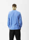 AFENDS Mens Water is Life Long Sleeve Graphic T- Shirt - Arctic Blue, MENS TEE SHIRTS, AFENDS, Elwood 101