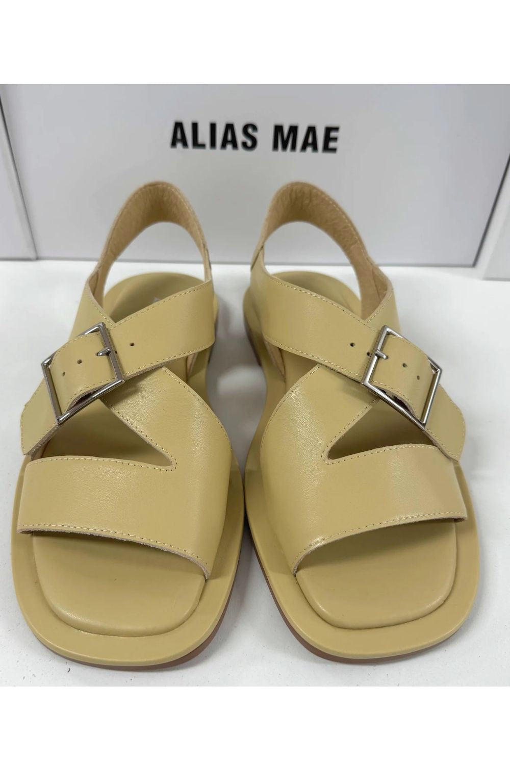 ALIAS MAE Womens Kerry Leather Sandals - Butter Leather, WOMENS SHOES, ALIAS MAE, Elwood 101