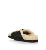 ALIAS MAE Womens Kiara Sandals - Black Shearling, WOMENS SHOES, ALIAS MAE, Elwood 101