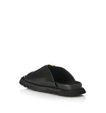 ALIAS MAE Womens Kiaro Sandals - Black Leather, WOMENS SHOES, ALIAS MAE, Elwood 101