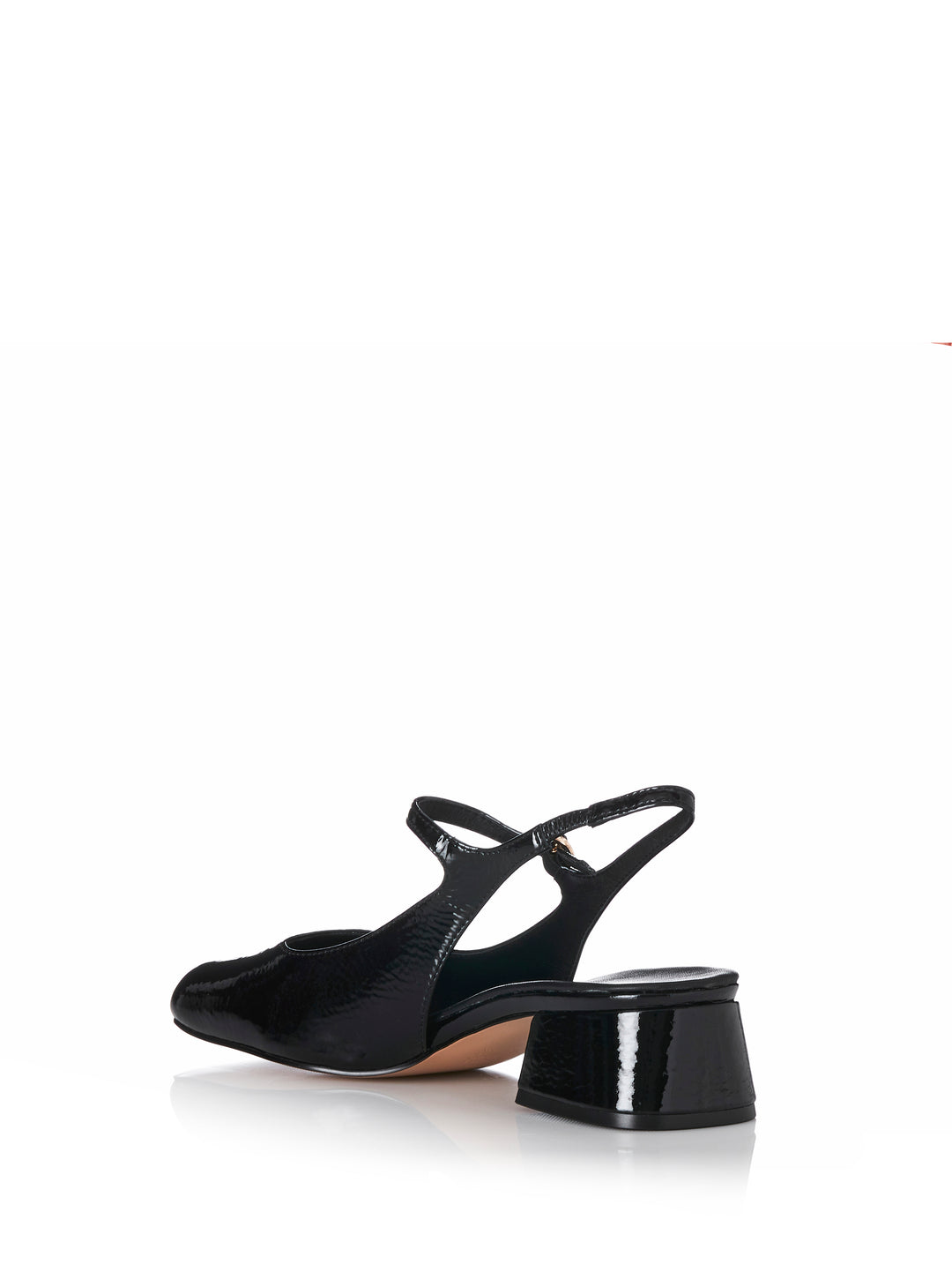 ALIAS MAE Womens Lucie - Black Crinkle Patent Leather Shoes, WOMENS SHOES, ALIAS MAE, Elwood 101
