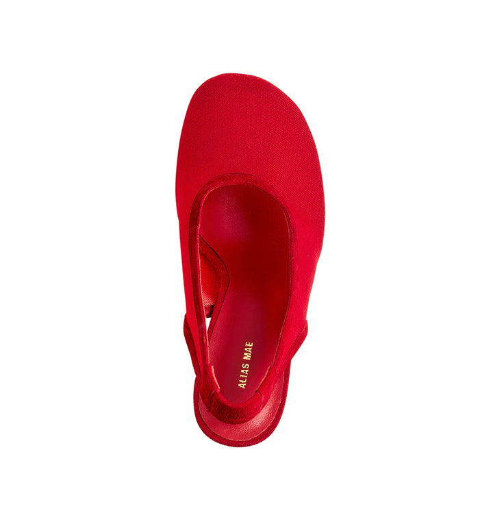 ALIAS MAE Womens Abela Heels in Scarlet Mesh