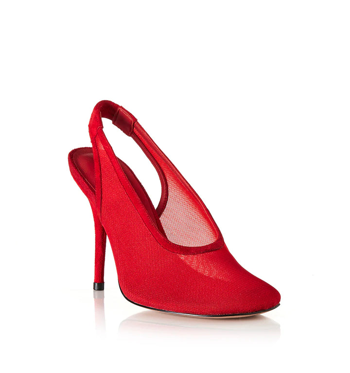 ALIAS MAE Womens Abela Heels in Scarlet Mesh