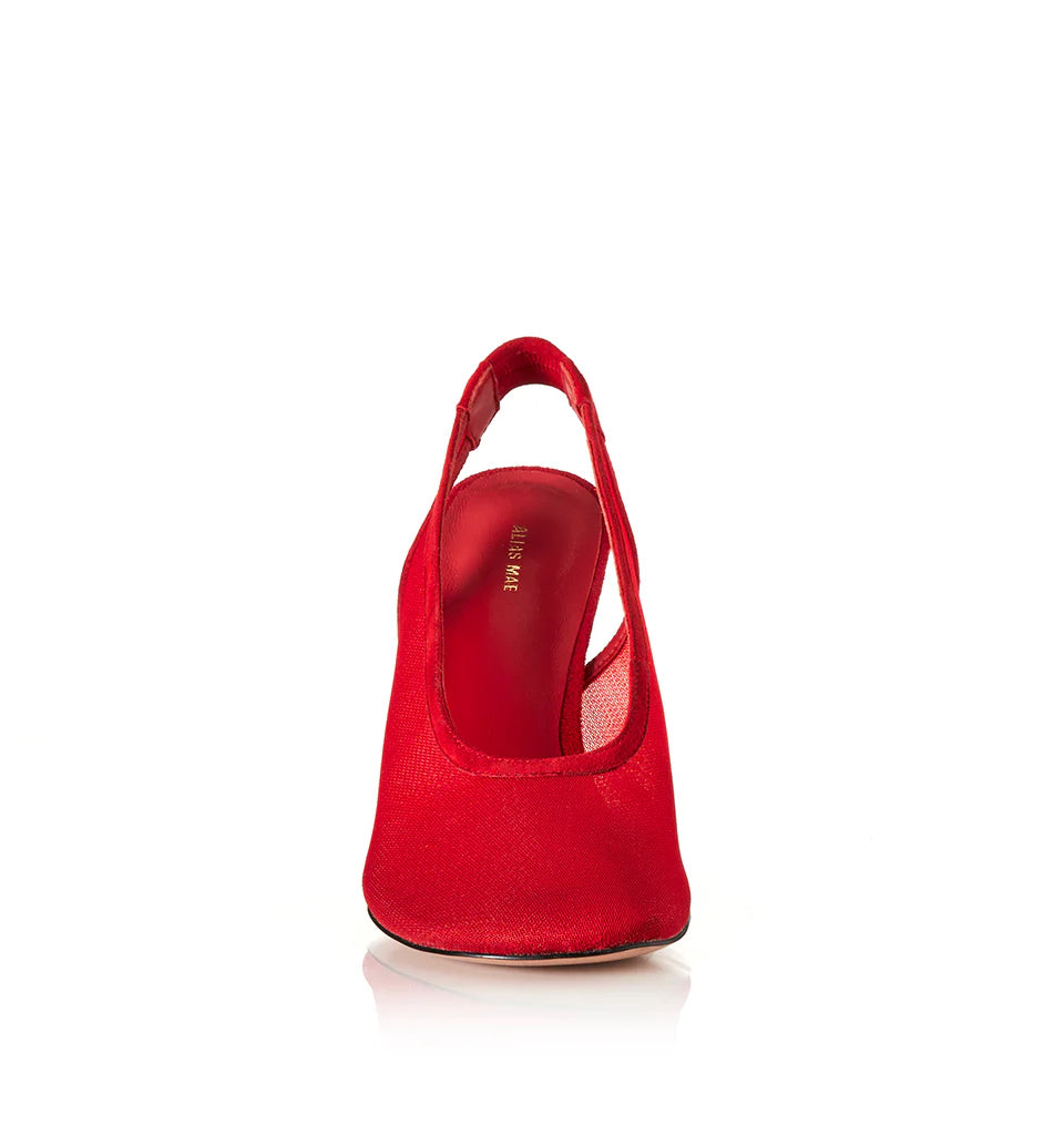 ALIAS MAE Womens Abela Heels in Scarlet Mesh