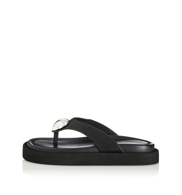 ALIAS MAE Womens Ana Leather Sandals - Black, WOMENS SHOES, ALIAS MAE, Elwood 101