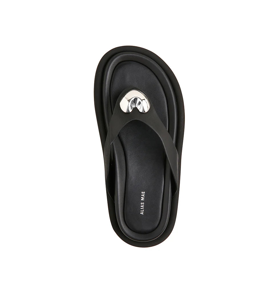 ALIAS MAE Womens Ana Leather Sandals - Black, WOMENS SHOES, ALIAS MAE, Elwood 101