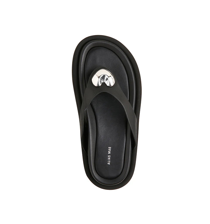 ALIAS MAE Womens Ana Leather Sandals - Black, WOMENS SHOES, ALIAS MAE, Elwood 101