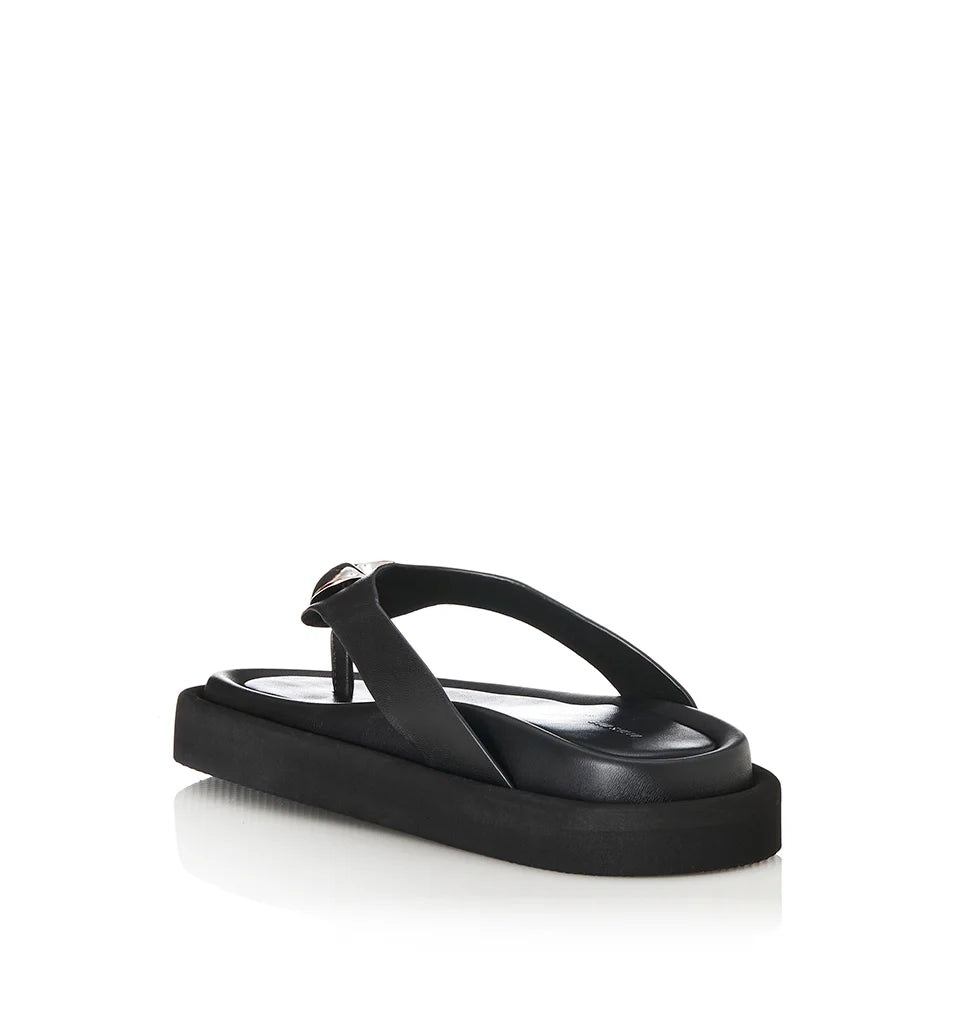 ALIAS MAE Womens Ana Leather Sandals - Black, WOMENS SHOES, ALIAS MAE, Elwood 101