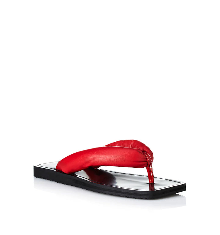 ALIAS MAE Womens Chase Sandal in Scarlet Leather