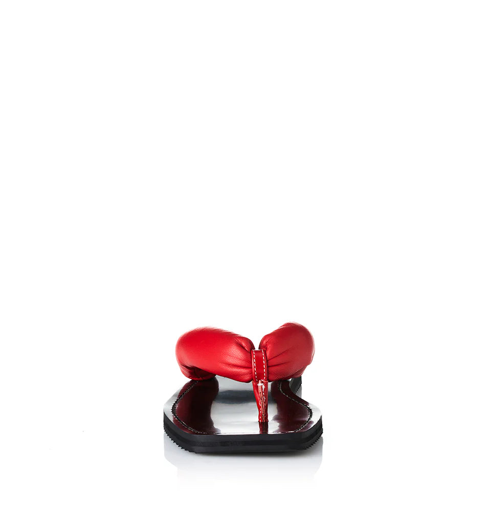 ALIAS MAE Womens Chase Sandal in Scarlet Leather