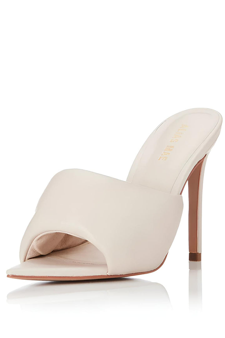 ALIAS MAE Womens Dulce Heels -Bone Leather, WOMENS SHOES, ALIAS MAE, Elwood 101