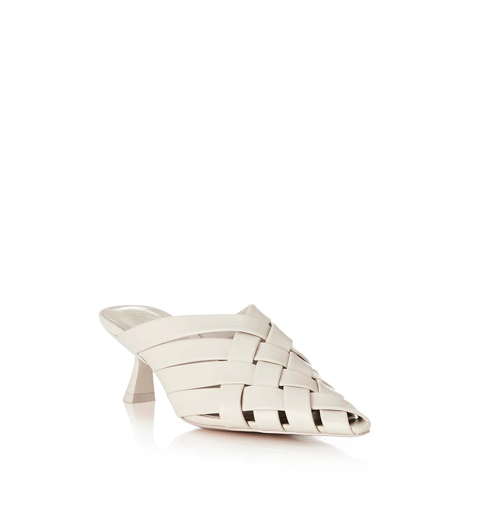 ALIAS MAE Womens Golan  Leather Mules - Bone, WOMENS SHOES, ALIAS MAE, Elwood 101