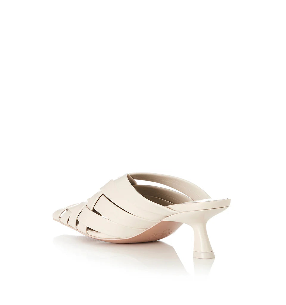 ALIAS MAE Womens Golan  Leather Mules - Bone, WOMENS SHOES, ALIAS MAE, Elwood 101