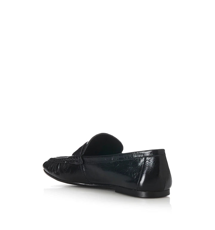 ALIAS MAE Womens Ivana Leather Loafer Shoes - Black Oily Leather, WOMENS SHOES, ALIAS MAE, Elwood 101