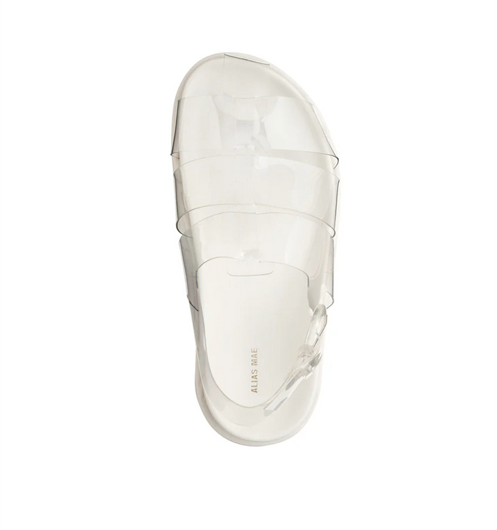ALIAS MAE Womens Lola Flatforms in Clear