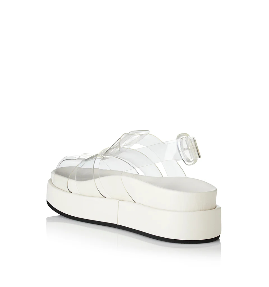 ALIAS MAE Womens Lola Flatforms in Clear