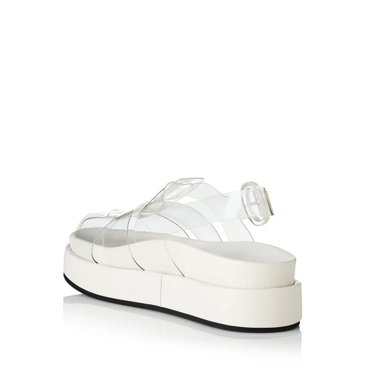ALIAS MAE Womens Lola Flatforms in Clear