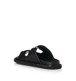 ALIAS MAE Womens Paros Leather Sandals - Black Croc, WOMENS SHOES, ALIAS MAE, Elwood 101