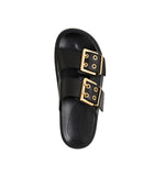 ALIAS MAE Womens Patterson Leather Sandals - Black Leather, WOMENS SHOES, ALIAS MAE, Elwood 101